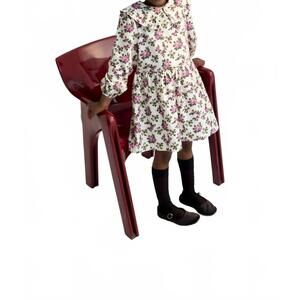 NEW THE NEW SOCIETY girls' elyse dress in pink multi